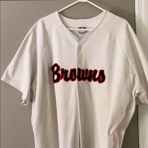 Browns baseball jersey